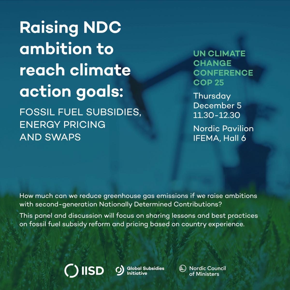 Raising NDC Ambition To Reach Climate Action Goals: Fossil Fuel ...